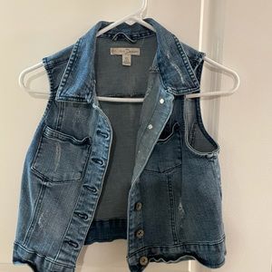 Cato denim vest